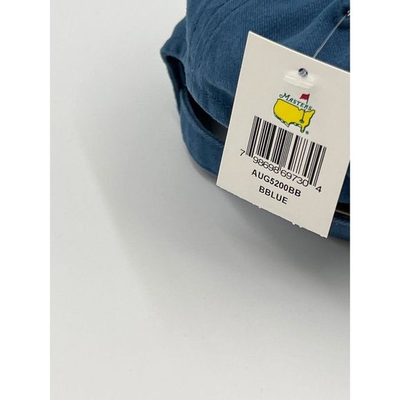 Augusta National Golf Club Masters Hat Blue New Rare One Size Adjustable 2022 - Picture 6 of 11